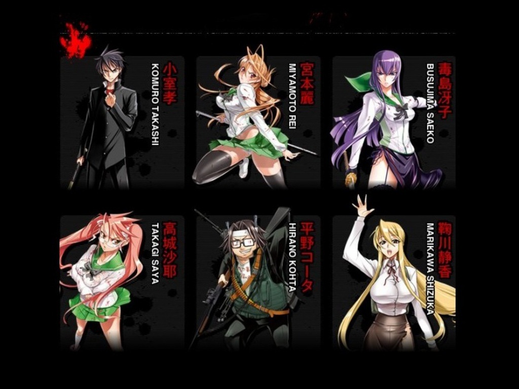 Highschool Of The Dead: 10 Best Characters, Ranked